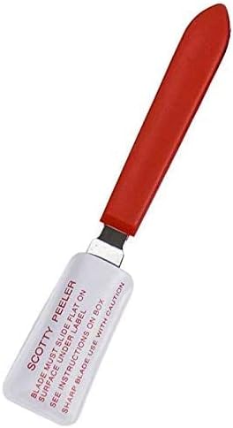 Scotty Peeler Label & Sticker Remover - SP-2 Metal Blade with Protective Cover (Set of 2) Home & Kitchen