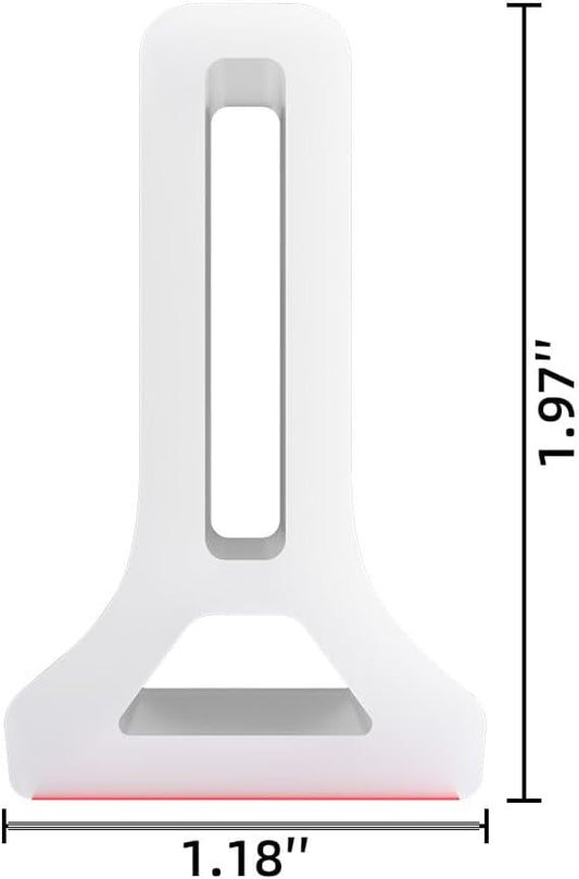 Duzzy 118 Inch Shower Threshold Water Dam, Shower Water Guard to Keep Water in Shower, Shower Water Stopper Dry and Wet Separation Suitable for Bathroom and Kitchen (Clear)