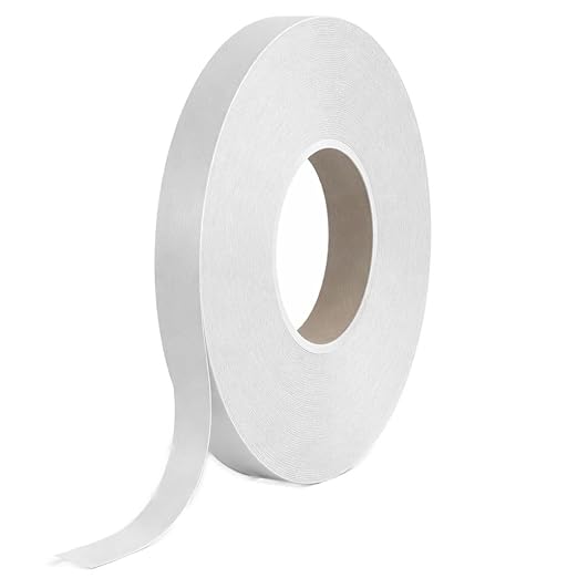 Tandy Leather Tanner's Bond Adhesive Tape - Mess Free Alignment for Stitching and Sewing Projects - Thin Double Sided Tape for Precise Leathercraft Work - 5 mm x 20 m