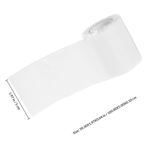 OUNONA Silicone Rubber Waterproof Tape for Pipe Leak Repair 5cm Width 1m Length Self-fusing Adhesive Tape for Water Hose Sealing and Emergency Plumbing