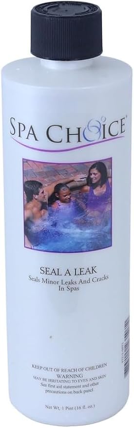 SpaChoice 1-Pint 2-Pack Premium Seal A Leak, Hot Tub Leak Sealer, Made in USA