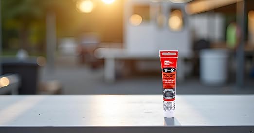 RectorSeal T Plus 2 23710 Pipe Thread Sealant, Non-Hardening, Synthetic Fibers, Contains No Other Metals, PTFE Enriched, Plumbing, 1 3/4 oz.