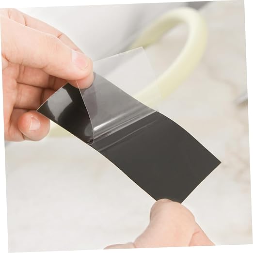 2Pcs Sealed Repair Tape for Pipe and Leak Fixing Black Mending Tape for Kitchen and Bathroom Emergency Repairs Oil Material Easy Application