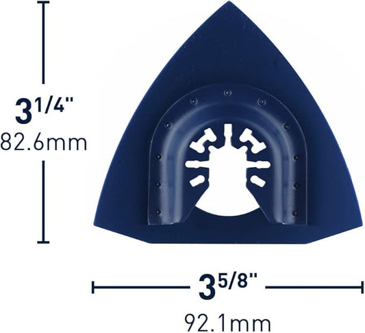Norske Tools NOTP231 Triangle Carbide Rasp Oscillating Multi Tool Accessory