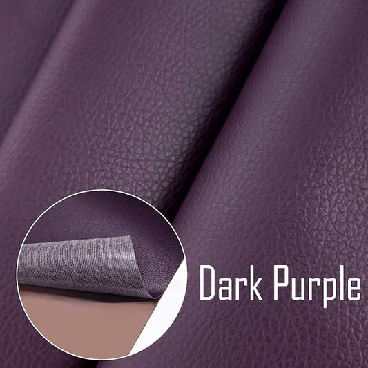 20x14 Inches Leather Repair Patch Self Adhesive, Leather Patch Tape for Furniture, Adhesive Leather Tape for Car Seat Repair, Leather Couch Repair Patch Kit