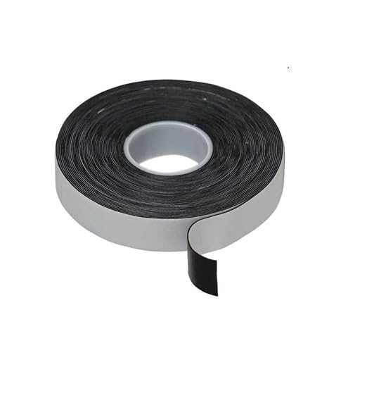 S&M 861109 Black Self-Vulcanizing Leak Tape, 19 mm, 2.5 m Roll