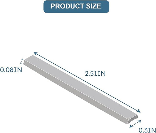 Premium Carbide Scraper Replacement Blade, 2-Inch, for 665 Scraper, Removes Paint, Varnish, Grout, Glue, Etc.