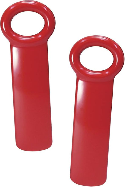 Brix JarKey Original Easy Jar Key Opener, 2-Pack, Red