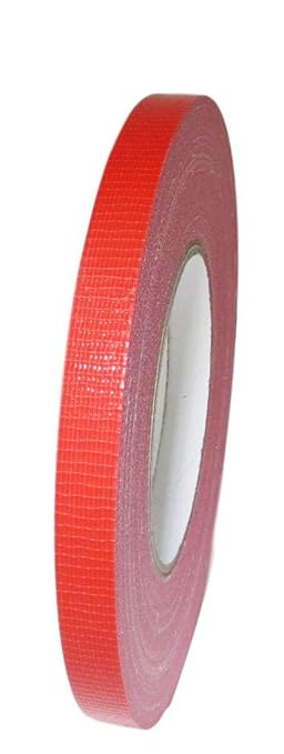 GGR Supplies T.R.U. CDT-36 Industrial Grade Duct Tape. Waterproof and UV Resistant. Multiple Colors Available. 60 Yards. (Red, 1/2 in.)