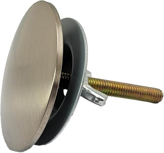 Westbrass 2" Kitchen Sink Hole Cover, Stainless Steel, D202-20