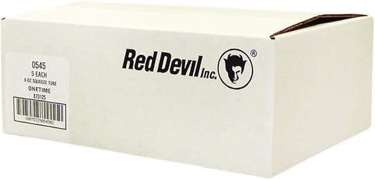Red Devil 0545 ONETIME Lightweight Spackling, 6 Oz. Squeeze Tube, Made in USA