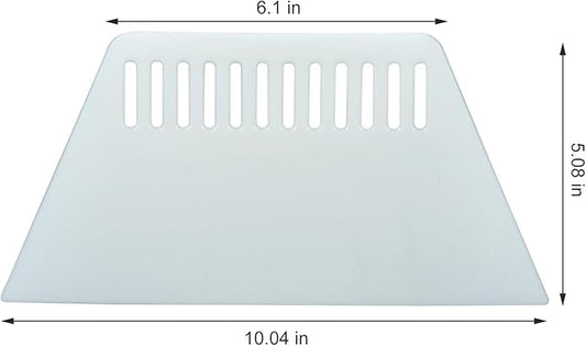 Scraper 2-Pack, 10x5 Inch Smoothing Tool for Wallpaper, Contact Paper and Window Film Application, Bubble Removal DIY Tool