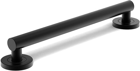 ADA Compliant Grab Bar, 500lbs Weight Support for Bath Safety (16 inch, Matte Black)