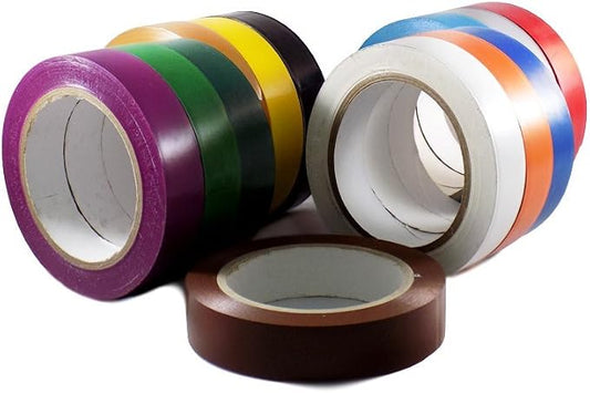 GGR Supplies T.R.U. CVT-536 Gray Vinyl Pinstriping Dance Floor Tape: 1.5 in. Wide x 36 yds. Several Colors