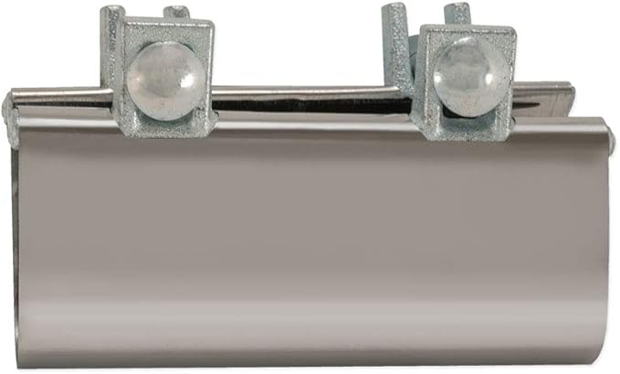 Eastman 6 Inch Pipe Repair Clamp, 2 Inch IPS Connection, Stainless Steel, 45198