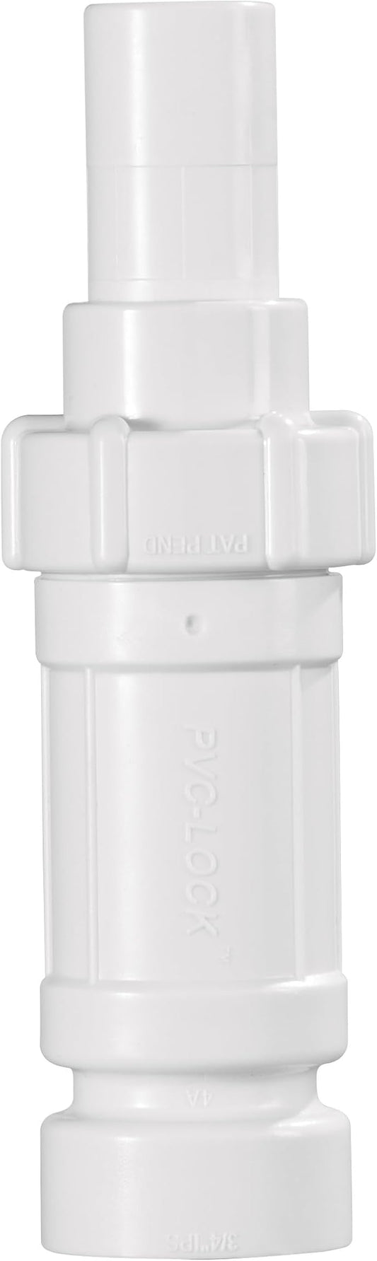Orbit 35674 PVC-Lock Slide Repair Fitting, 1" - Single-End Repair | Requires Additional 1" PVC-Lock Coupling (Sold Separately)
