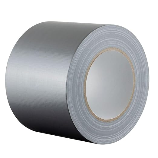 GTSE Wide Duct Tape, Silver, 4 Inches x 55 Yards (164 ft), Heavy Duty, Waterproof Repair Tape for Indoor or Outdoor Use, 96 Rolls