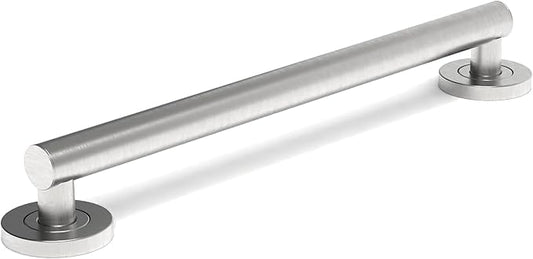 Bath, Shower and Toilet Safety Grab Bar for Seniors and Handicaps, ADA Compliant Mobility Aid Balance Assist Handle, Stainless Steel