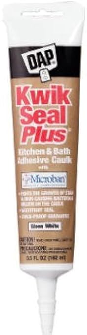 Dap 18526 White Kwik Seal Plus™ Kitchen & Bath Adhesive Caulk