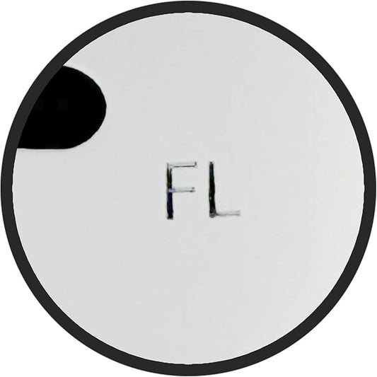 Westbrass A201-1-50 1-3/4" x 2-3/4" Solid Brass Air Gap Cap Only, Skirted, Powder Coat White