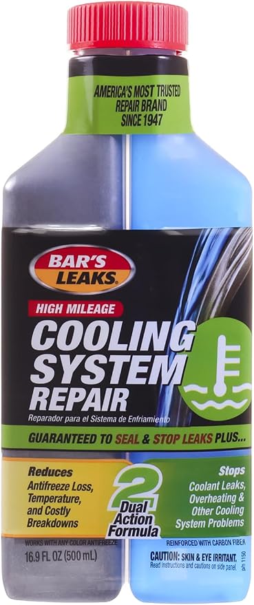 Bar's Leaks High Mileage Cooling System Repair - 16.9 oz. (Pack of 4),1150-4PK
