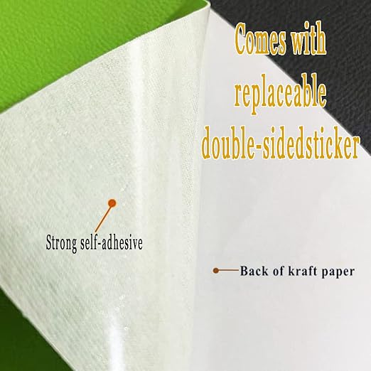 Sofa Repair Self Adhesive Leather Tape Patch Strong Adhesive Car Seat Furniture Repair Patches High Low Temperature Wear Waterproof Resistant (5.9 x 9.8 inch/2pcs, Grey)