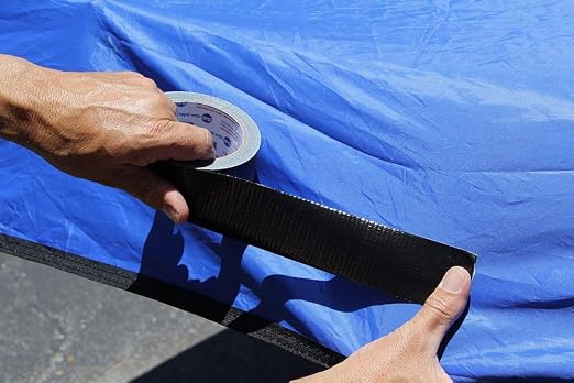 IPG JobSite DUCTape, Colored Duct Tape, 1.88" x 60 yd, Black (Single Roll)