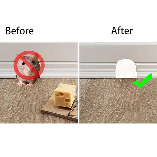 8-Pack 240 Grams in Total White Seal Putty Waterproof Duct Seal Repair Sealing Clay, Quick Mending Mud for Drain Connection,Air Conditioning Hole, Wall Hole
