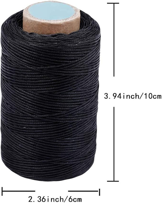 284Yards Leather Sewing Waxed Thread-Practical Long Stitching Thread for Leather Craft DIY/Bookbinding/Shoe Repairin