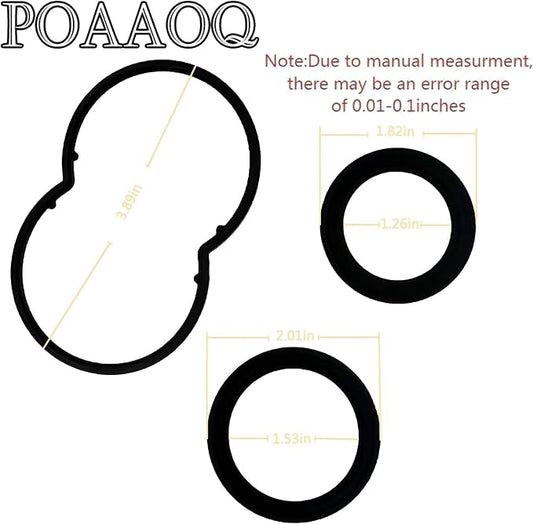 GM 3 Piece Repair Kit Seal Leak Repair Universal Kit Compatible with Chevy, GMC, Dodge and Ford