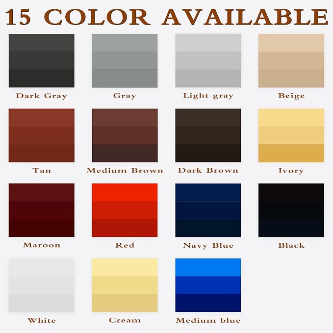 Leather Recoloring Balm Medium Brown Dye Vinyl Car Interior Boat Seat Paint Crafts Furniture Couch Recliner Chair Boot Jacket Shoe Bag Purse Belt Color Restorer Fading Stain Scratch Remover Repair
