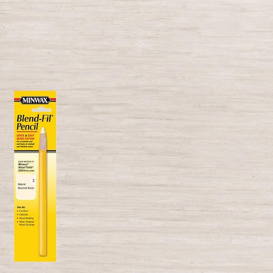 Minwax 11002 Number-2 Blend-Fil Wood Repair Stain Pencil, Natural Bleached Wood