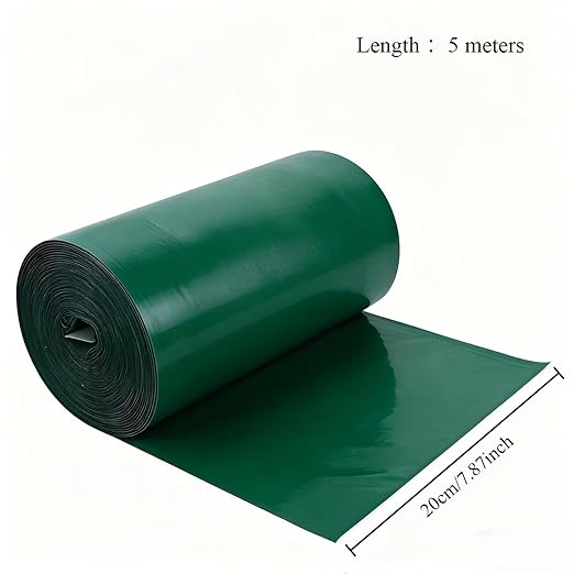 Waterproof Sealant Tape Self Adhesive Rubberized Asphalt Tape for RV Roof Metal Roof Corrugated Roof Leak Repair UV Resistant Heavy Duty Waterproofing Membrane (Green, 7.874in*196.85in)