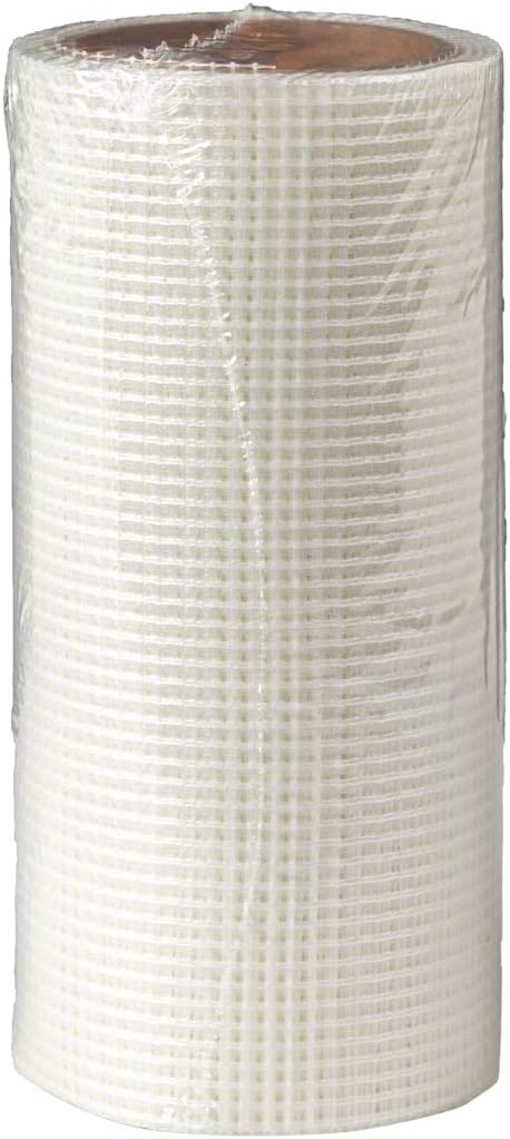Duck Brand Self-Adhesive Drywall Repair Fabric, 6-Inch by 25 Feet, Single Roll, White (282084)