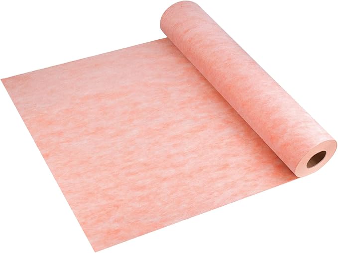 Waterproofing Membrane for Shower,3.8 ft x 87 ft Waterproof Shower Membrane for Sauna Bathroom Steam Room Wall Tile Underlayment,Tile Underlayment Seam Tape Uncoupling Band,23.6 Mils Thick,330 Sq Ft