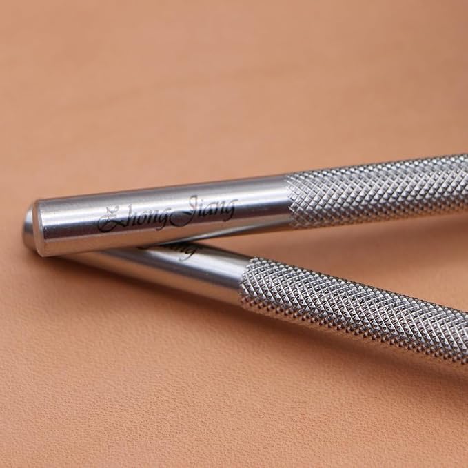 Leather Stamp Tools Stamping Working leathercraft Carving Leather Craft Working Generic Geometrics Seashell Filler (C050)