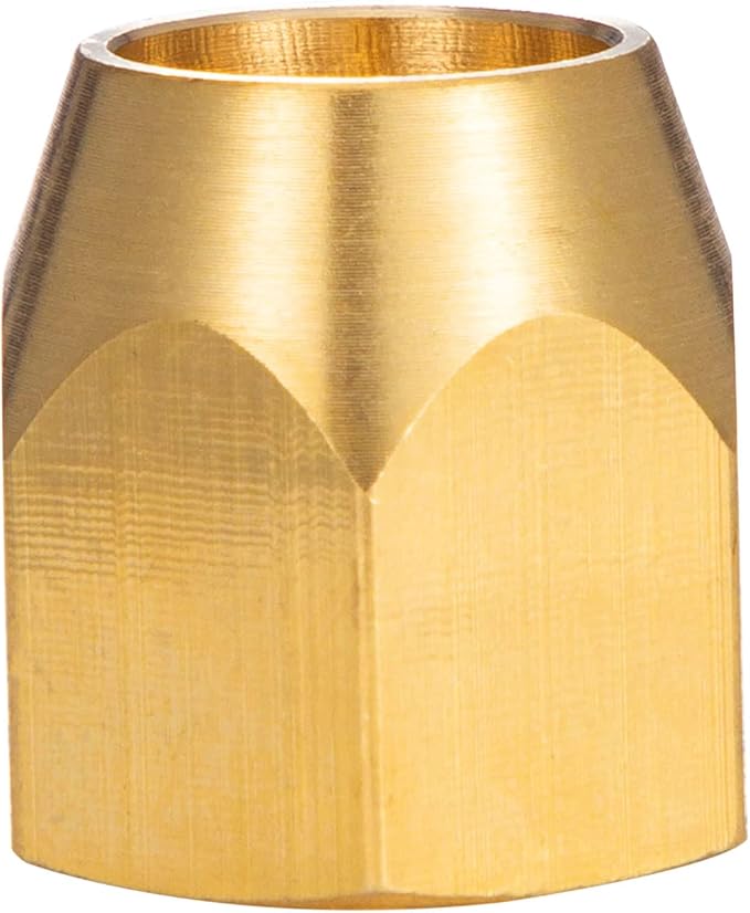 4PCS Soild Brass Air Reusable Hose Splicer For 3/8-Inch ID Hose,3/8" Air Hose Repair Fitting
