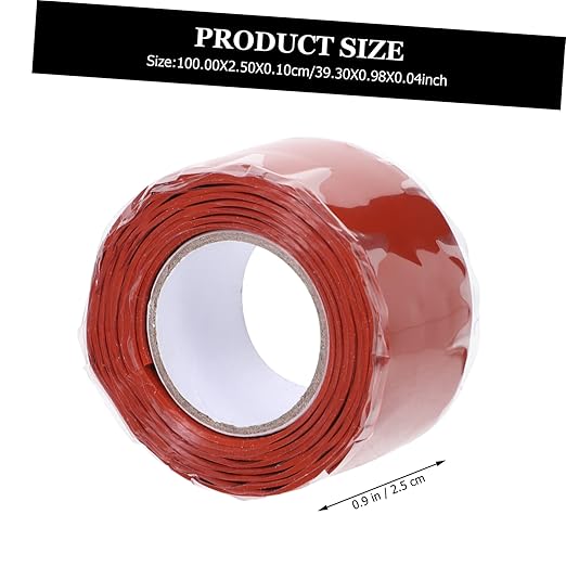 1m Flex Rubberized Tape Leak Seal Duct Tape for Home Repairs for and Bucket Sealing Self-Adhesive Rubber Material