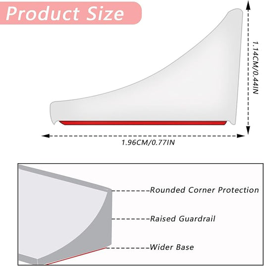 78 Inch Shower Threshold Water Dam, Silicone Barrier Shower Door Bottom Seal Strip, Self Adhesive Waterproof Barrier, for Kitchen Countertop Sink, Cooktop, Bathroom(Semitransparent)