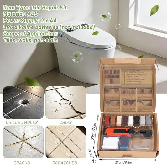 Tile Repair Electric Heating Pen, Crack Gaps Repairing Tools for Stone Porcelain