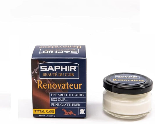 SAPHIR Beauté du Cuir Renovateur - Cleans, Nourishes, Protects and Shines