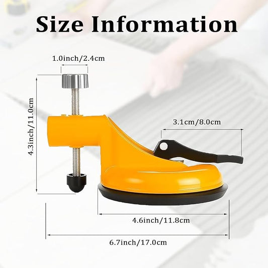 2 Pack Adjustable Height Setter, Professional Countertop Leveling Lool, Countertop Leveling Tool for Flooring Gap Fix, Stone Slab Alignment, Repair & Seam Leveling