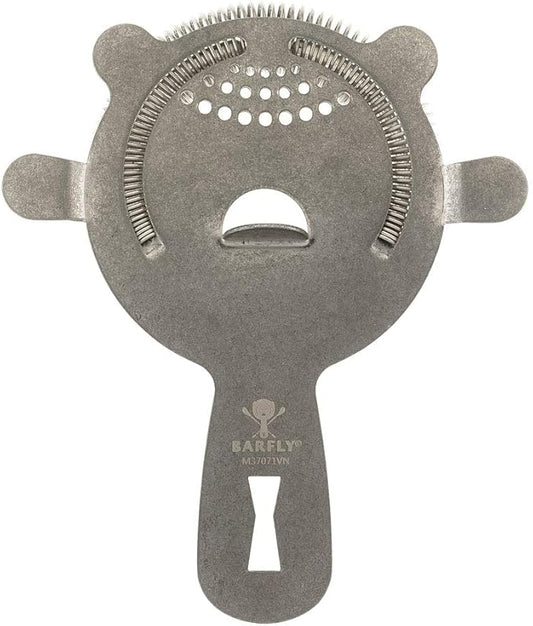 Barfly Heavy-Duty Spring Bar Strainer w/4 Prongs, One Size, Vintage