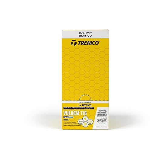 Tremco Vulkem 116 Polyurethane Sealant 10.1 oz. (12, White, Case)
