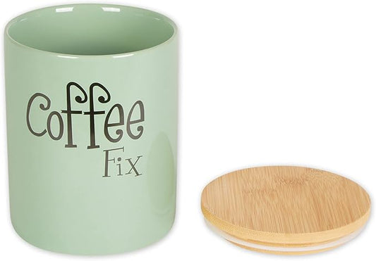 DII Kitchen Accessories Retro Collection Ceramics, Canister Set, Jadeite, 3 Piece