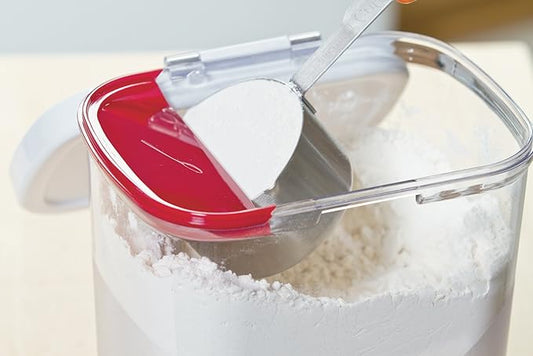 PrepSolutions Flour Keeper – Airtight Storage Container for Flour, Sugar & Dry Goods, 5 lb Capacity, BPA-Free, Easy Pour Design