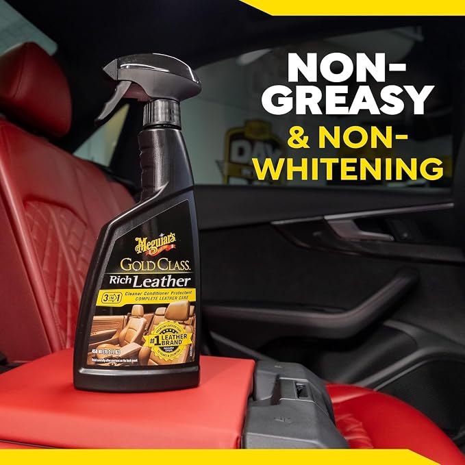 Meguiar's Gold Class Rich Leather Spray (15.2 oz.) - (Case of 6)