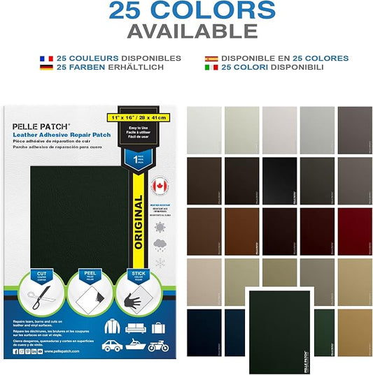 Couch Tape Repair - 25 Colors Available - Original 11x16 - Dark Green