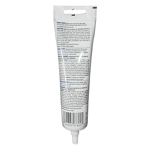 Roman Seam Repair Adhesive - Sealer for Wallpaper Tears and Loose or Overlapping Edges - White, 3 Ounce Tube with Applicator Nozzle