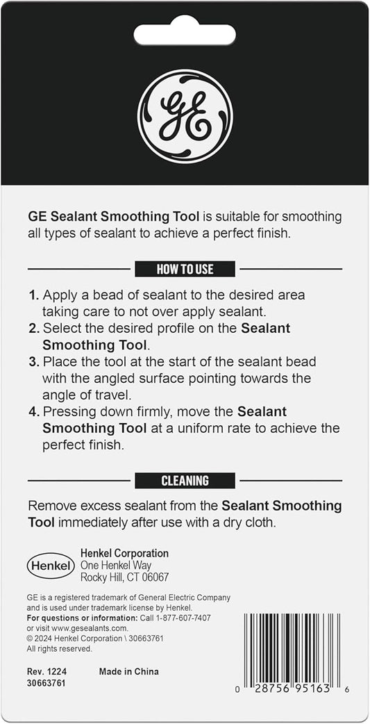 GE Sealant Smoothing Tool, Blue, 1 Piece Tool, 1 Pack